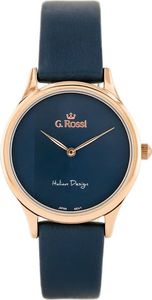 Zegarek Gino Rossi  - 11765 (zg768g) navy blue/rose gold uniwersalny 1