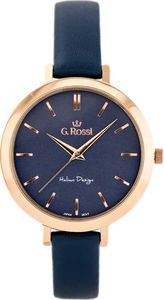 Zegarek Gino Rossi Zegarek  11389A-6F3 (zg786f) blue/r.gold uniwersalny 1