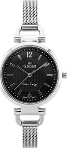 Zegarek Gino Rossi  LESTI - 3652B (zg772b) - silver/black uniwersalny 1