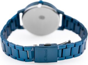 Zegarek Gino Rossi Zegarek  - C11715B-6F1 (zg777e) blue uniwersalny 4