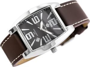 Zegarek Gino Rossi  - NOBLE (zg045a) brown/silver uniwersalny 2