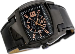 Zegarek Gino Rossi  - ROCKY (zg057j) black/rosegold uniwersalny 2