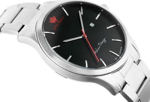 Zegarek Gino Rossi Zegarek  11976B-1C1 (zg261b) s./black uniwersalny 3