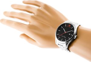 Zegarek Gino Rossi Zegarek  11976B-1C1 (zg261b) s./black uniwersalny 5