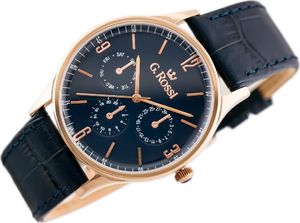 Zegarek Gino Rossi Zegarek  10737A-6F3 (zg258f) blue/r.g. uniwersalny 2