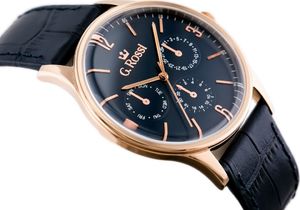 Zegarek Gino Rossi Zegarek  10737A-6F3 (zg258f) blue/r.g. uniwersalny 3