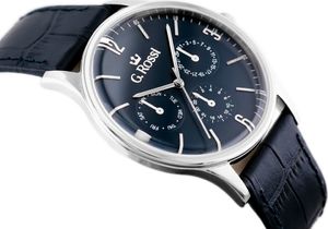 Zegarek Gino Rossi Zegarek  10737A-6F1 (zg258e) blue/silver uniwersalny 3