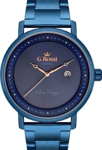 Zegarek Gino Rossi Zegarek  C6182B-6F3 (zg256e) blue uniwersalny 1
