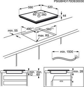 Płyta grzewcza Electrolux LIR60433B 4