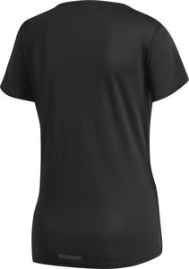 Adidas Koszulka damska Run 3 Stripes Tee czarna r. XS (CZ7569) 2