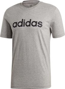 Adidas Koszulka męska M Graphic Linear Tee 3 szara r. S (EI4580) 1