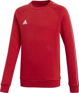 Adidas Bluza dziecięca Core 18 Sw Top czerwona r. 116 (CV3970) 1