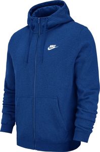 Nike Bluza męska M Nsw Hoodie Fz Flc Club niebieska r. S (804389 438) 1