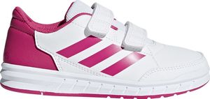 Adidas Buty dla dzieci adidas AltaSport CF K biało różowe D96828 38 2/3 1