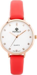 Zegarek Perfect PERFECT B7249 antyalergiczny (zp848e) coral/r.gold uniwersalny 1