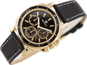 Zegarek Perfect PERFECT E602 - black/gold (zp744e) uniwersalny 8