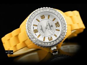 Zegarek Perfect PERFECT - JELLY + CYRKONIE (zp665c) uniwersalny 2