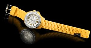 Zegarek Perfect PERFECT - JELLY + CYRKONIE (zp665c) uniwersalny 4