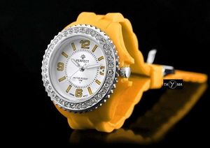 Zegarek Perfect PERFECT - JELLY + CYRKONIE (zp665c) uniwersalny 6