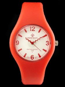 Zegarek Perfect PERFECT - LEILA - red (zp689c) uniwersalny 1