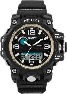 Zegarek Perfect PERFECT A8004 - czarny (zp840a) uniwersalny 1