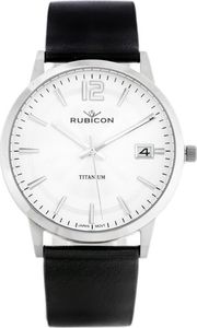 Zegarek Rubicon RUBICON RNCE21 - TYTANOWY (zr103b) uniwersalny 1