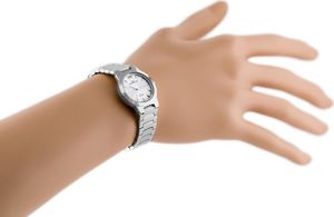 Zegarek Rubicon RUBICON RNBC21 - silver (zr568a) uniwersalny 5