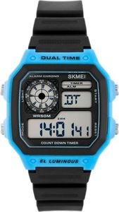 Zegarek Skmei Skmei 1299 Dual Time - (zs033b) uniwersalny 1