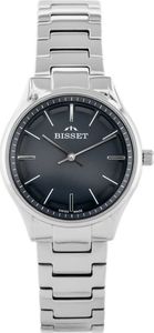 Zegarek Bisset BISSET BSBE67 - silver/grey (zb557b) uniwersalny 1