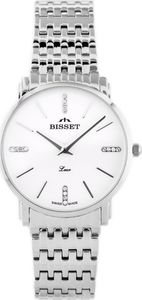 Zegarek Bisset BISSET BSBE54 - silver/white (zb554a) uniwersalny 1
