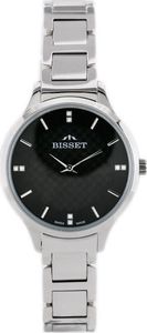 Zegarek Bisset BISSET BSBE45 - silver/black (zb551b) uniwersalny 1