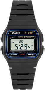 Zegarek Casio CASIO F-91W-1YER (zd086a) - KLASYKA uniwersalny 1