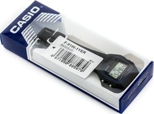 Zegarek Casio CASIO F-91W-1YER (zd086a) - KLASYKA uniwersalny 6