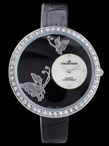 Zegarek Jordan Kerr damski 2984G-999D antyalergiczny czarny (zj728d) 1