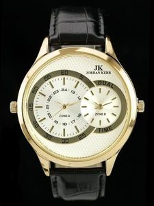 Zegarek Jordan Kerr JORDAN KERR - BLINK - DUAL TIME (zj043c) uniwersalny 1