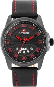 Zegarek Naviforce NAVIFORCE - NF9124 (zn055e) - black/red uniwersalny 1