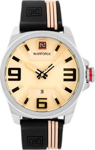 Zegarek Naviforce NAVIFORCE - NF9098 (zn045a) - beige/black uniwersalny 1