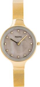 Zegarek Pacific PACIFIC 6009 (zy596c) - gold/grey uniwersalny 1