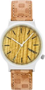 Zegarek Perfect PERFECT A3040 (zp853b) beige/silver uniwersalny 1