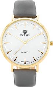 Zegarek Perfect PERFECT B7325 antyalergiczny (zp851c) d.gray/gold uniwersalny 1