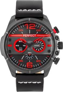 Zegarek Perfect PERFECT A195 - czarny (zp252a) uniwersalny 1