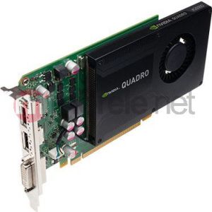 Karta graficzna PNY nVIDIA K2000 Quadro 2GB GDDR5 (128 bit) 2x DP, DVI (VCQK2000-PB) 4