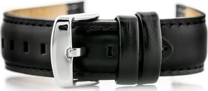 Pacific Pasek skórzany do zegarka W46 - czarny - 20mm uniwersalny 1