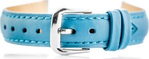Pacific Pasek skórzany do zegarka W94 - jasnoniebieski - 16mm uniwersalny 1