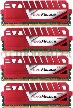 Pamięć GeIL Evo Veloce, DDR3, 16 GB, 1600MHz, CL9 (GEV316GB1600C9QC) 1