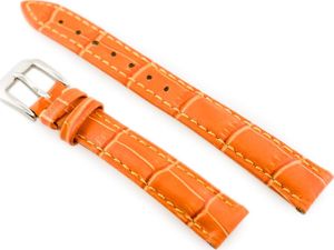 Pacific Pasek skórzany do zegarka W64 - pomarańczowy 16mm uniwersalny 2