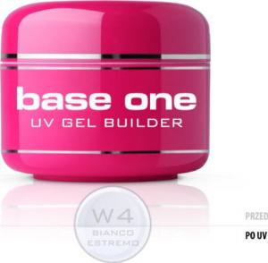 Silcare Żel do paznokci Gel Base One Bianco Estremo W4 5g 1