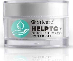 Silcare SILCARE_Help To Quick Fix Myco UV/LED Gel żel bezkwasowy do rekonstrukcji paznokci dłoni i stóp 50g 1
