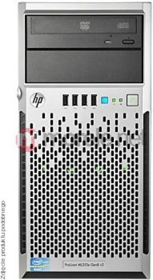 Serwer HP ProLiant ML310e Gen8 v2 1220v3 B120i 1x4GB(L) 2x1TB SATA LFF NHP DVD 1x350W+3-3-3 NBD (470065-798) 1
