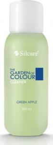 Silcare Płyn do odtłuszczania płytki paznokcia The Garden of Colour Cleaner Green Apple 300ml 1